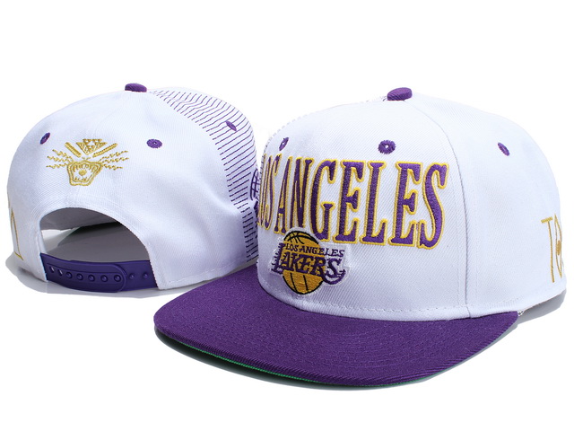 Tisa Los Angeles Lakers Snapback Hat NU02